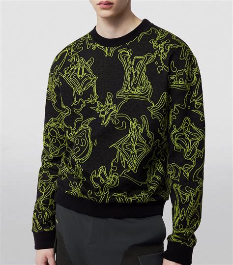 louis vuitton signature pullover|Jacquard Wool Pullover .